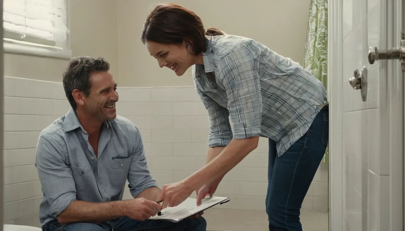 A homeowner talking with a local provider about bathroom options in the Orland Park area